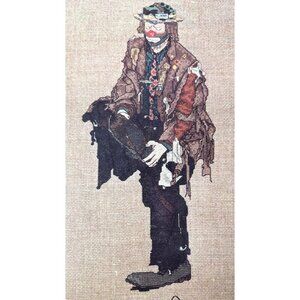 Ernest Kelly Collectors Series "A Hole In The Sole" Cross Stitch Pattern By Judi